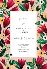 Spring Hug - Cocktail Party Invitation